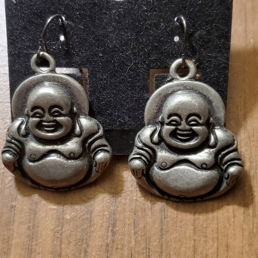 Buddha earrings